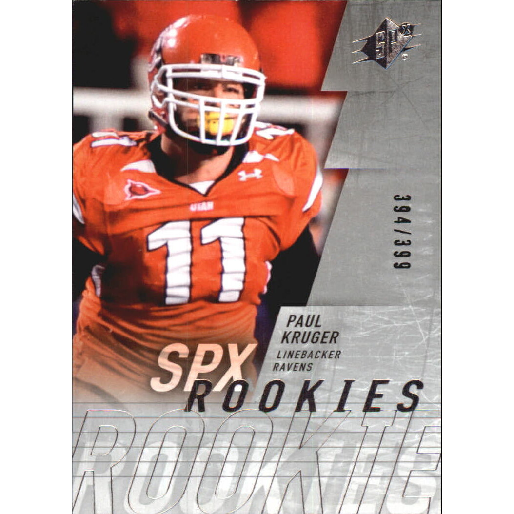 2009 SPx Rookies Silver #177 Paul Kruger