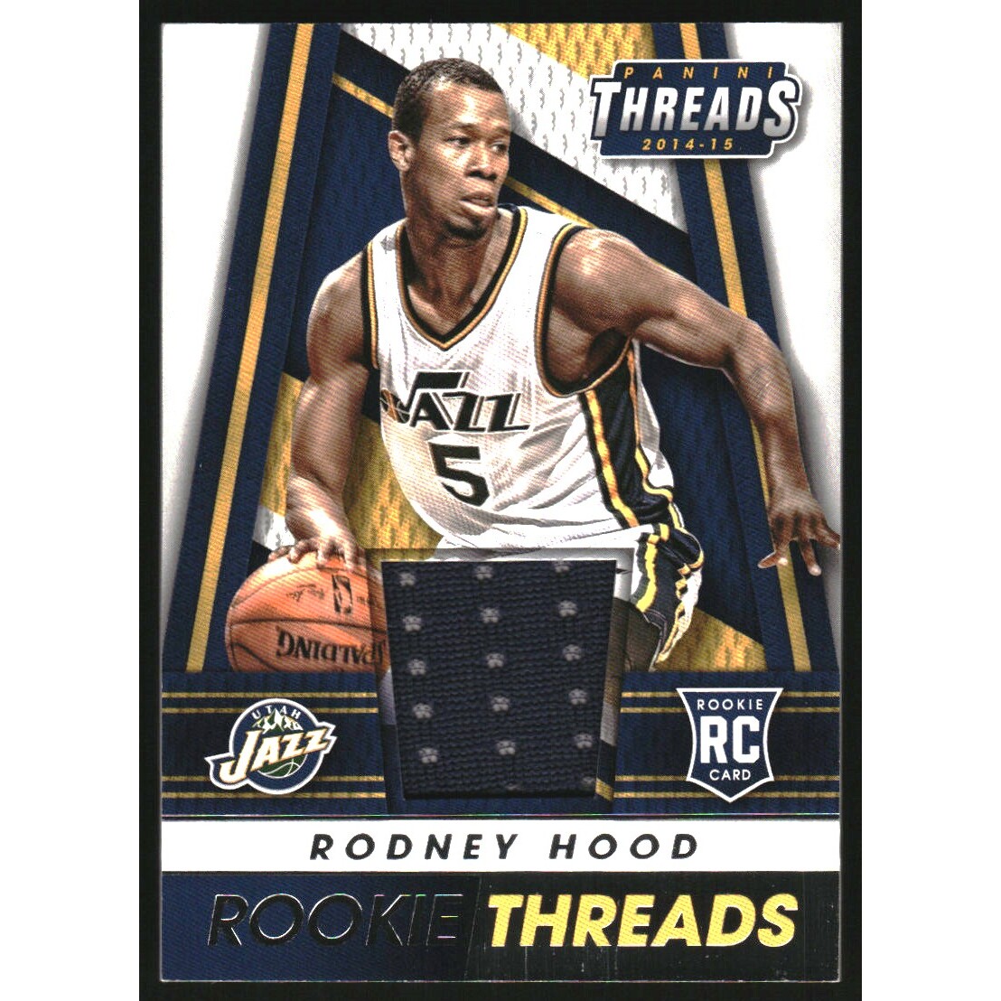 2014-15 Panini Threads Rookie Threads #45 Rodney Hood