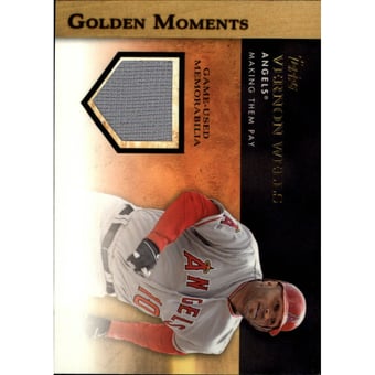 2012 Topps Golden Moments Relics #VWE Vernon Wells S2