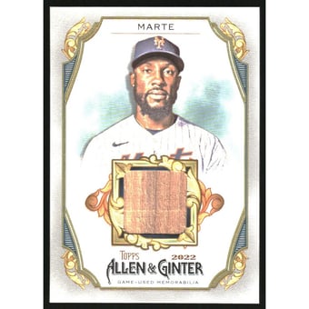 2022 Topps Allen and Ginter Relics #AGRBSM Starling Marte