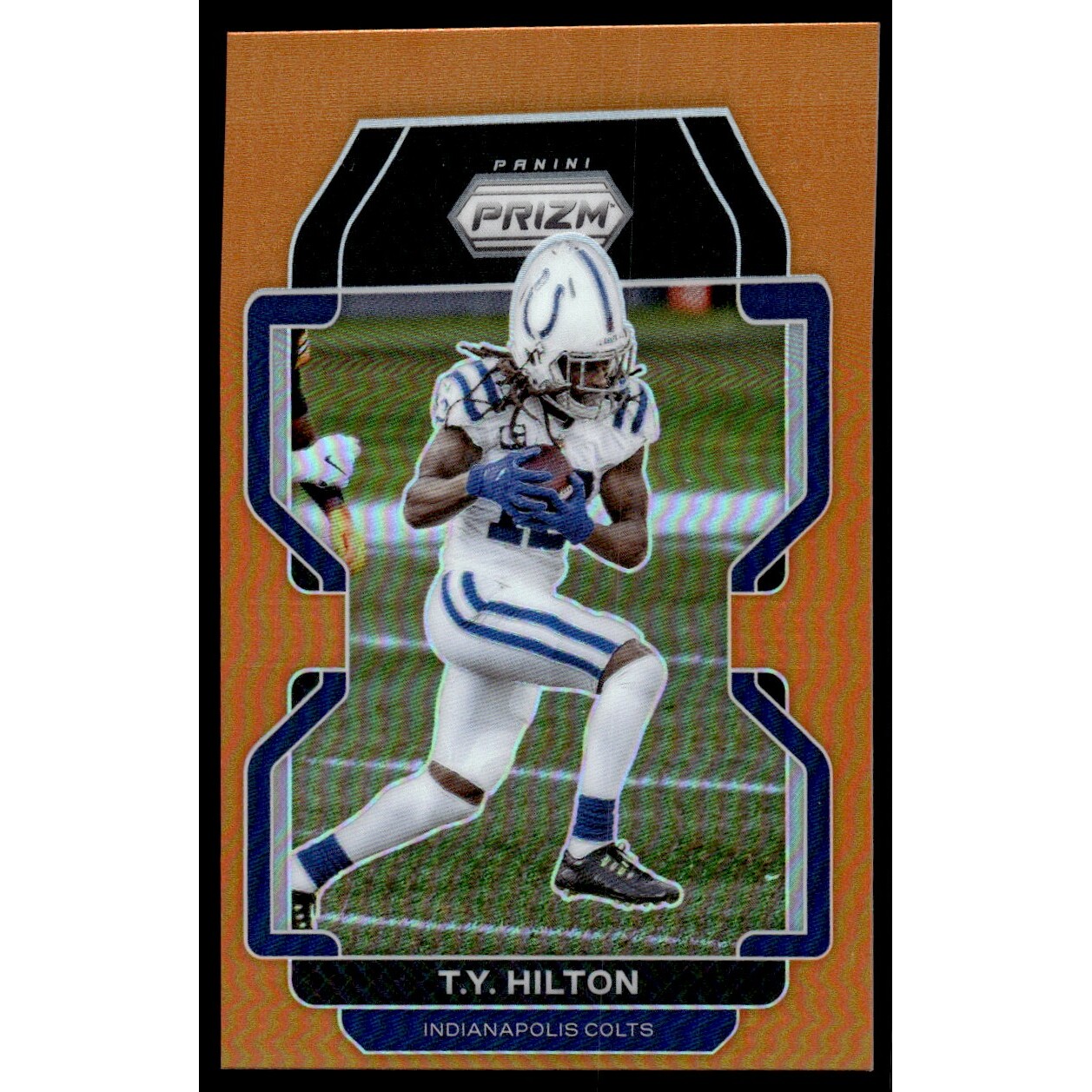 2021 Panini Prizm Prizms Orange #21 T.Y. Hilton