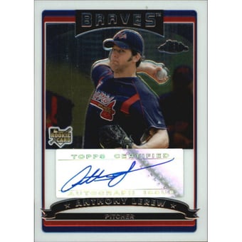 2006 Topps Chrome #345 Anthony Lerew AU (RC)