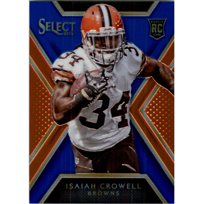 2014 Select Prizm Blue #131 Isaiah Crowell