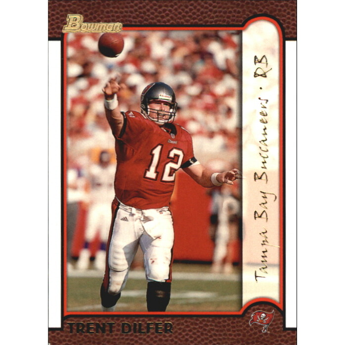 1999 Bowman Gold #14 Trent Dilfer. rookie card picture