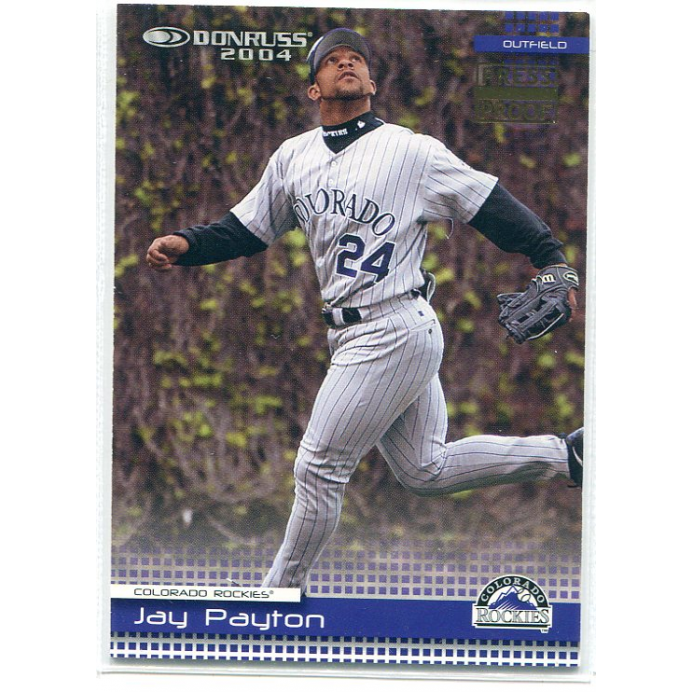 2004 Donruss Press Proofs Gold #258 Jay Payton
