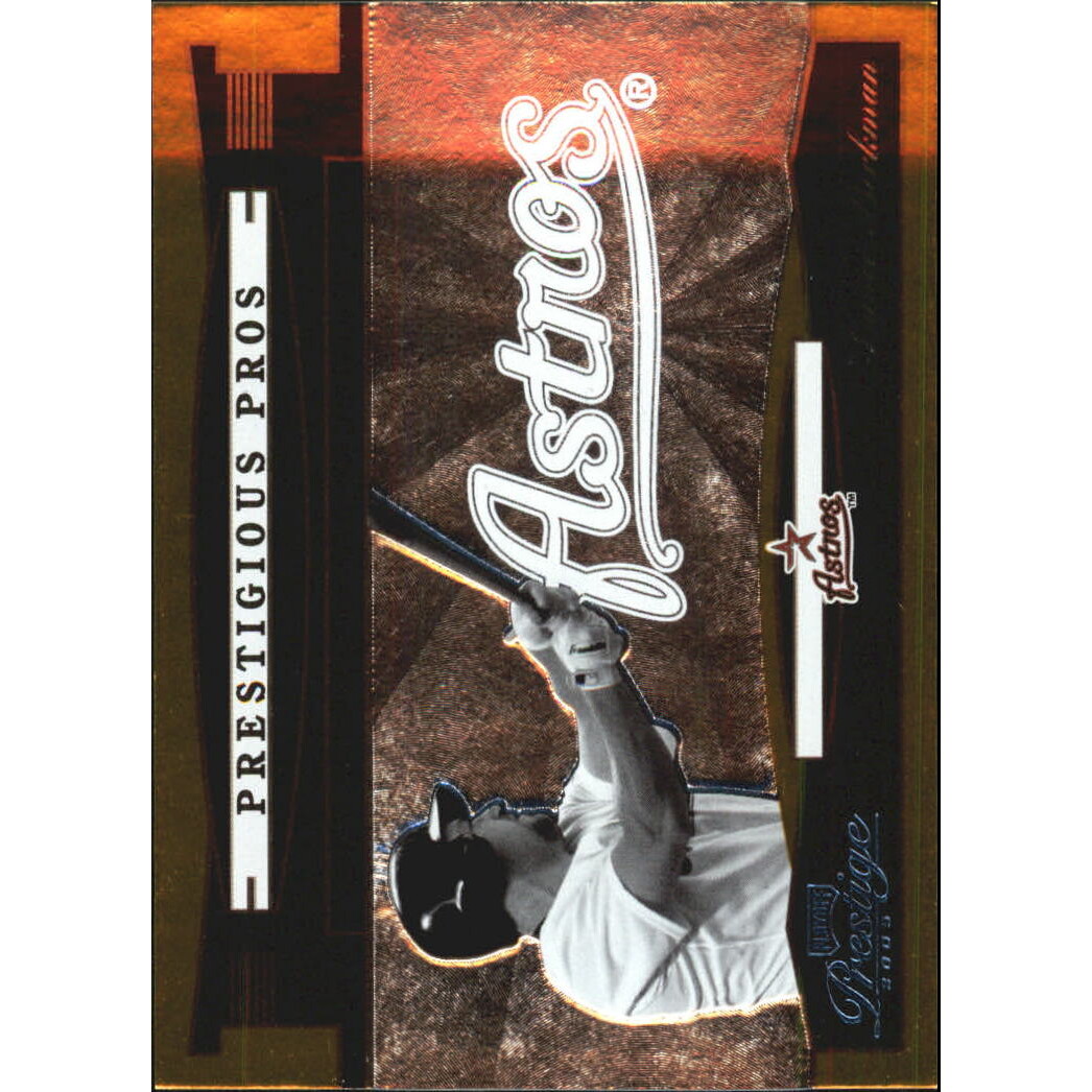 2005 Playoff Prestige Prestigious Pros Gold #PP17 Lance Berkman