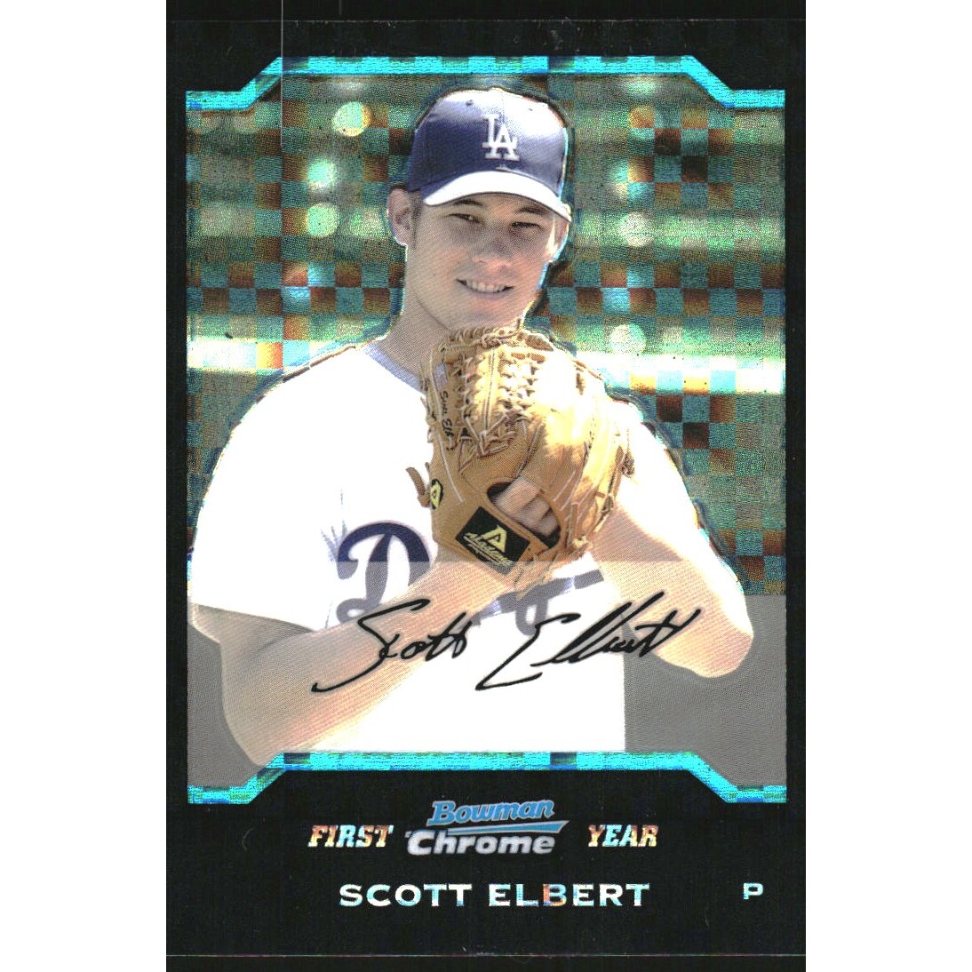 2004 Bowman Chrome Draft X-Fractors #BDP63 Scott Elbert