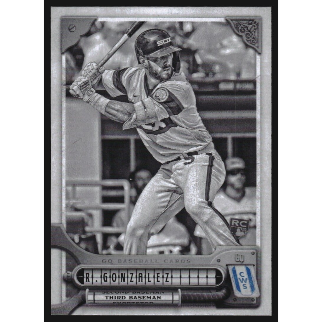 2022 Topps Gypsy Queen Black and White #233 Romy Gonzalez. rookie card picture