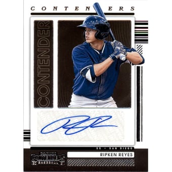 2021 Panini Contenders Contenders Autographs #18 Ripken Reyes