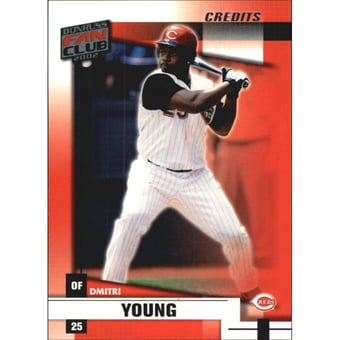 2002 Donruss Fan Club Credits #34 Dmitri Young