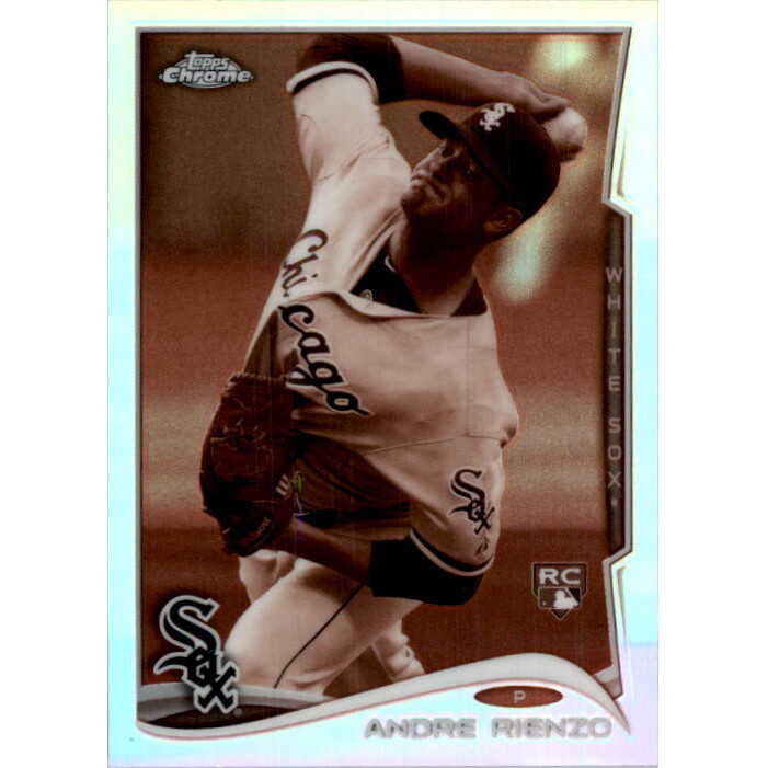2014 Topps Chrome Sepia Refractors #206 Andre Rienzo. rookie card picture