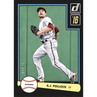 2016 Donruss '82 Black Border #34 A.J. Pollock