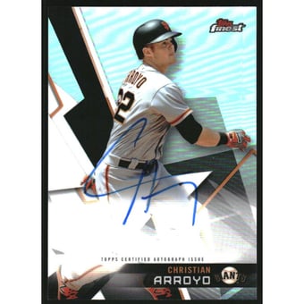 2018 Finest Autographs #FACA Christian Arroyo