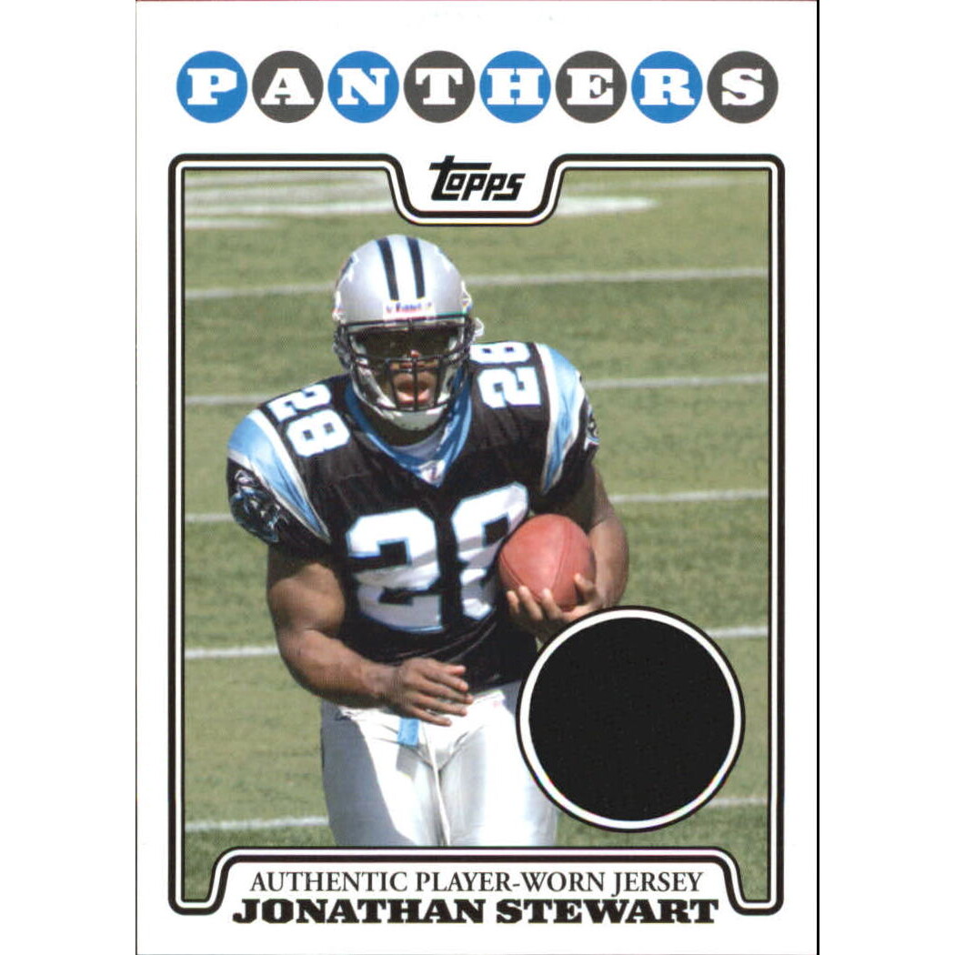 2008 Topps Rookie Premiere Jersey #RPRJS Jonathan Stewart A