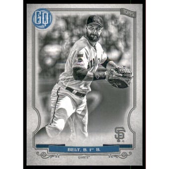 2020 Topps Gypsy Queen Black and White #90 Brandon Belt