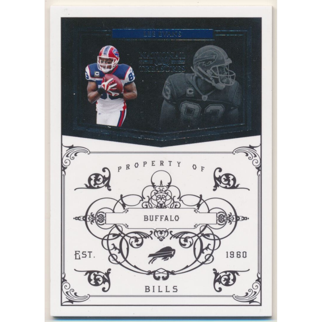 2010 Playoff National Treasures #16 Lee Evans