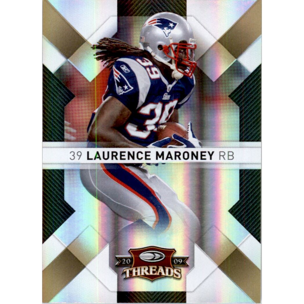 2009 Donruss Threads Gold Holofoil #58 Laurence Maroney
