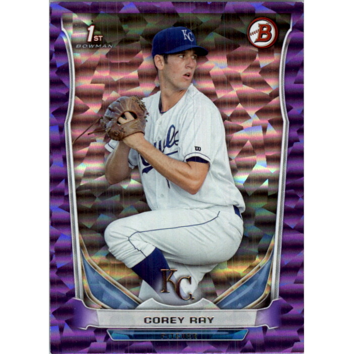 2014 Bowman Draft Purple Ice #DP129 Corey Ray. rookie card picture