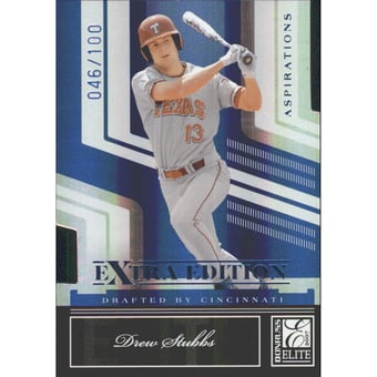 2007 Donruss Elite Extra Edition Aspirations #19 Drew Stubbs