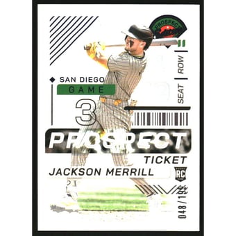 2024 Panini Prospect Edition Blue #27 Jackson Merrill