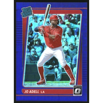 2021 Donruss Optic Pandora Purple #33 Jo Adell RR