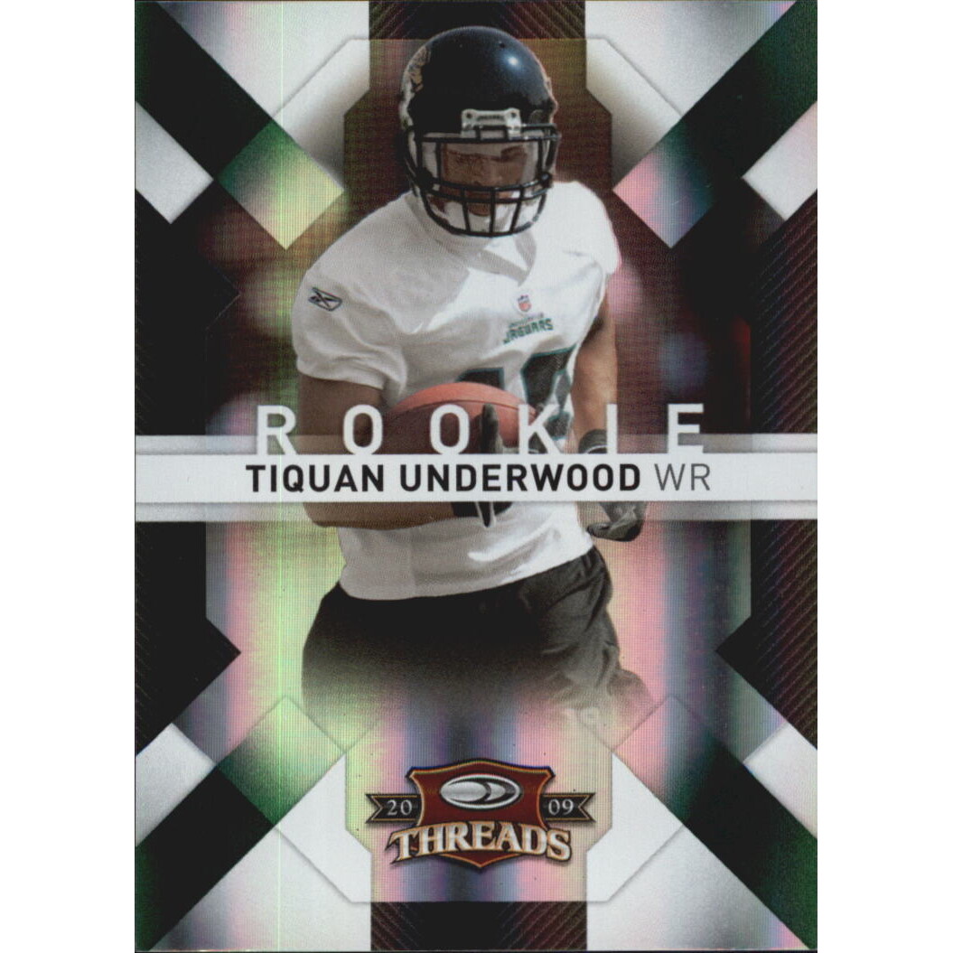 2009 Donruss Threads Retail Green #194 Tiquan Underwood