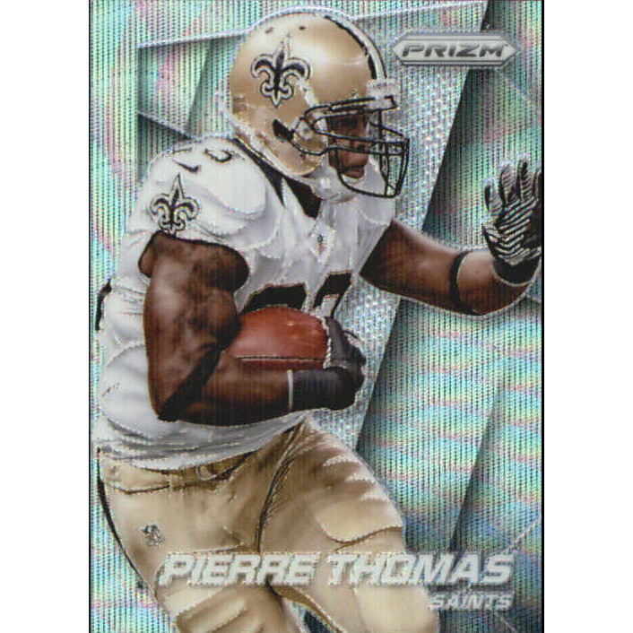 2014 Panini Prizm Prizms Light Blue Wave #102 Pierre Thomas
