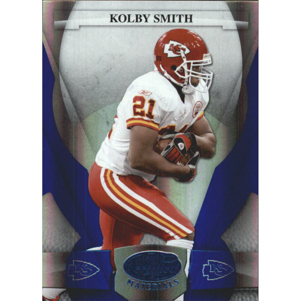 2008 Leaf Certified Materials Mirror Blue #69 Kolby Smith