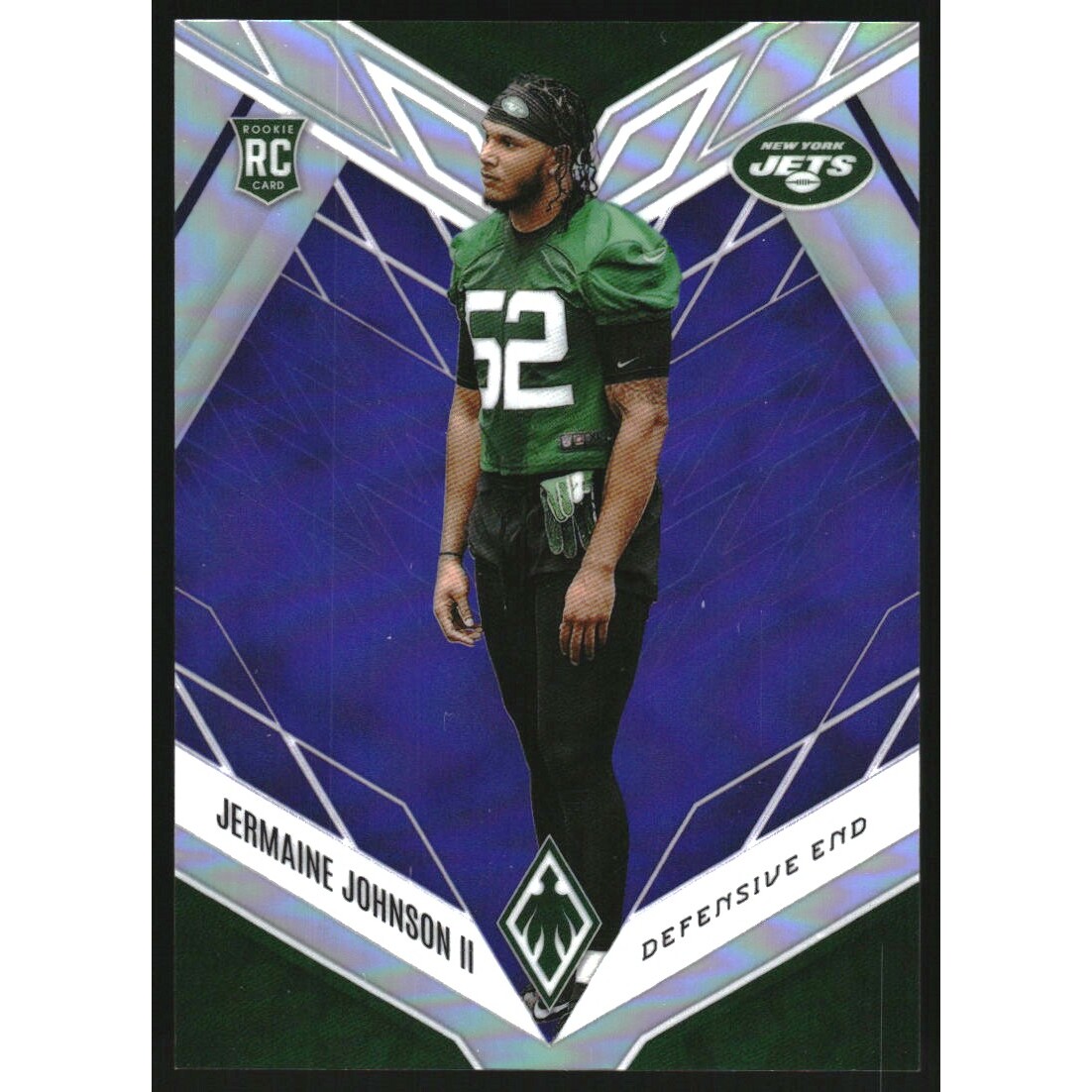 2022 Panini Phoenix Purple #174 Jermaine Johnson II