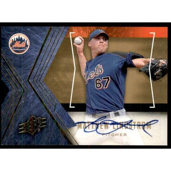 2005 SPx #143 Matthew Lindstrom AU RC