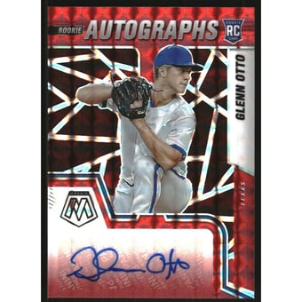 2022 Panini Mosaic Rookie Autographs Mosaic Choice Fusion #48 Glenn Otto