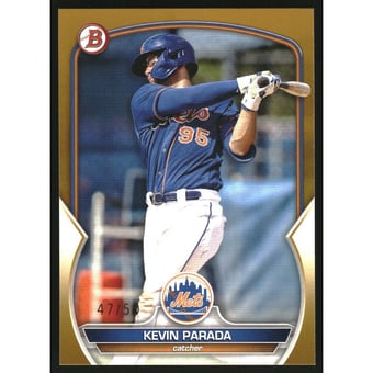 2023 Bowman Draft Gold #BD32 Kevin Parada
