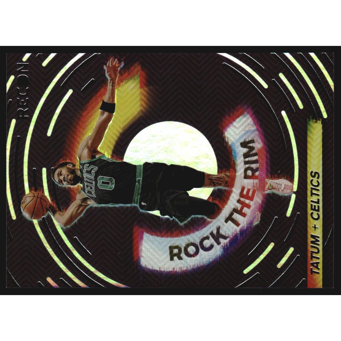 2020-21 Panini Recon Rock the Rim #17 Jayson Tatum