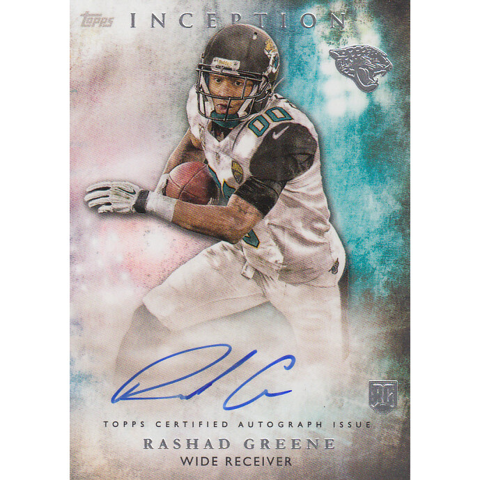 2015 Topps Inception #RA18 Rashad Greene AU RC