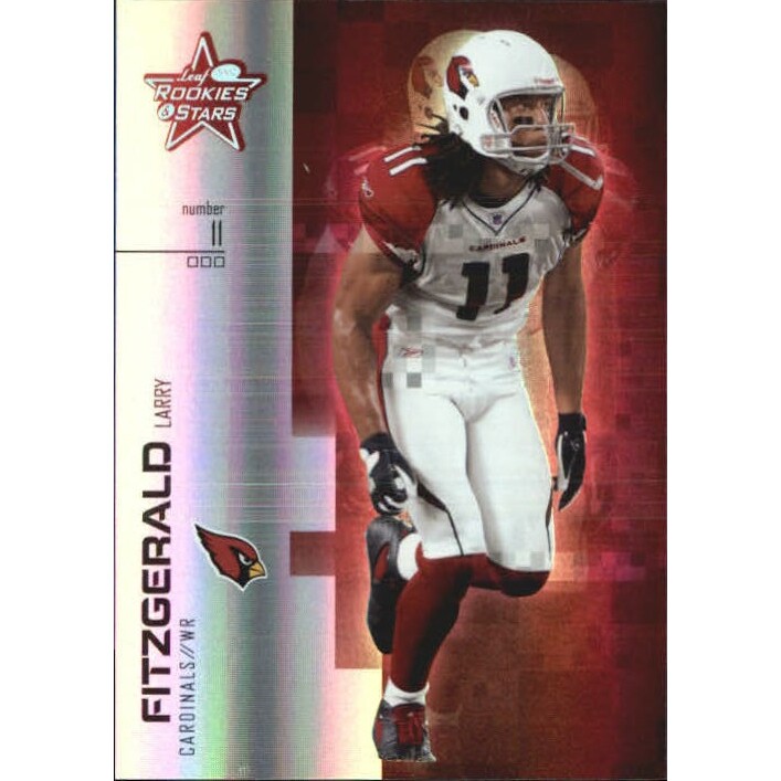 2007 Leaf Rookies and Stars Silver Holofoil #42 Larry Fitzgerald