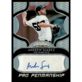 2019 Panini Prizm Pro Penmanship #15 Andrew Suarez