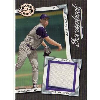 2001 Donruss Class of 2001 Scrapbook #SB10 Curt Schilling/525