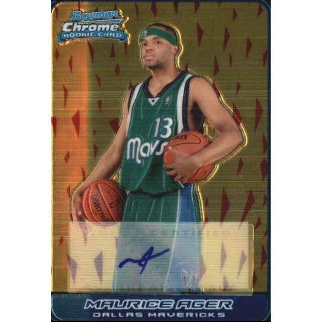 2006-07 Bowman Chrome #152 Maurice Ager B AU RC