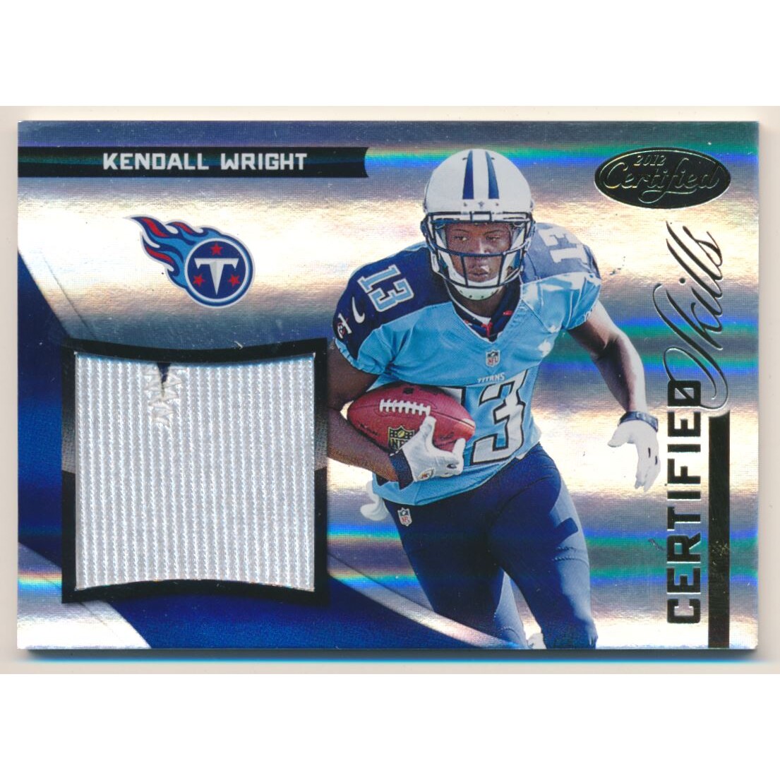 2012 Certified Certified Skills Materials Prime #22 Kendall Wright
