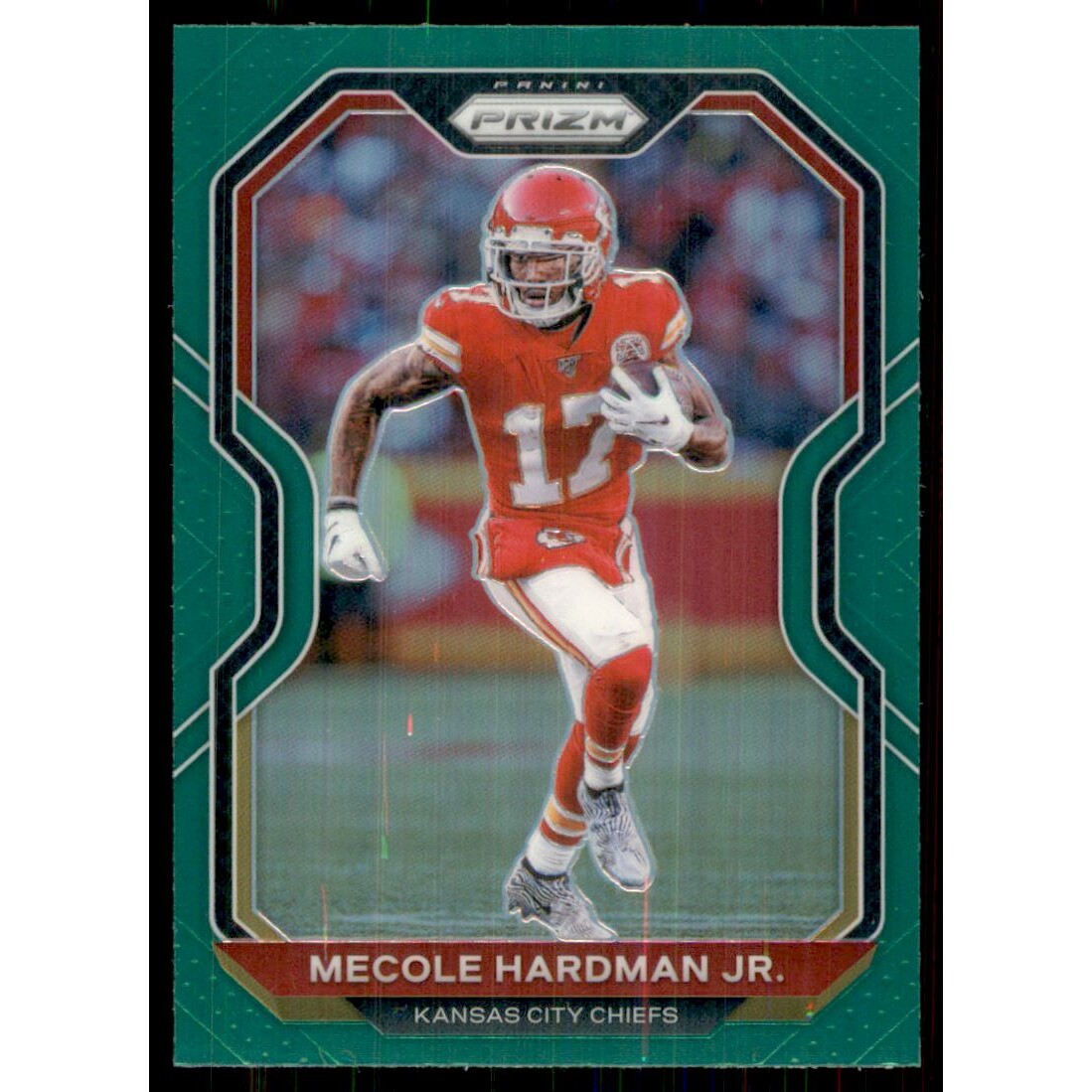 2020 Panini Prizm Prizms Green #123 Mecole Hardman Jr.