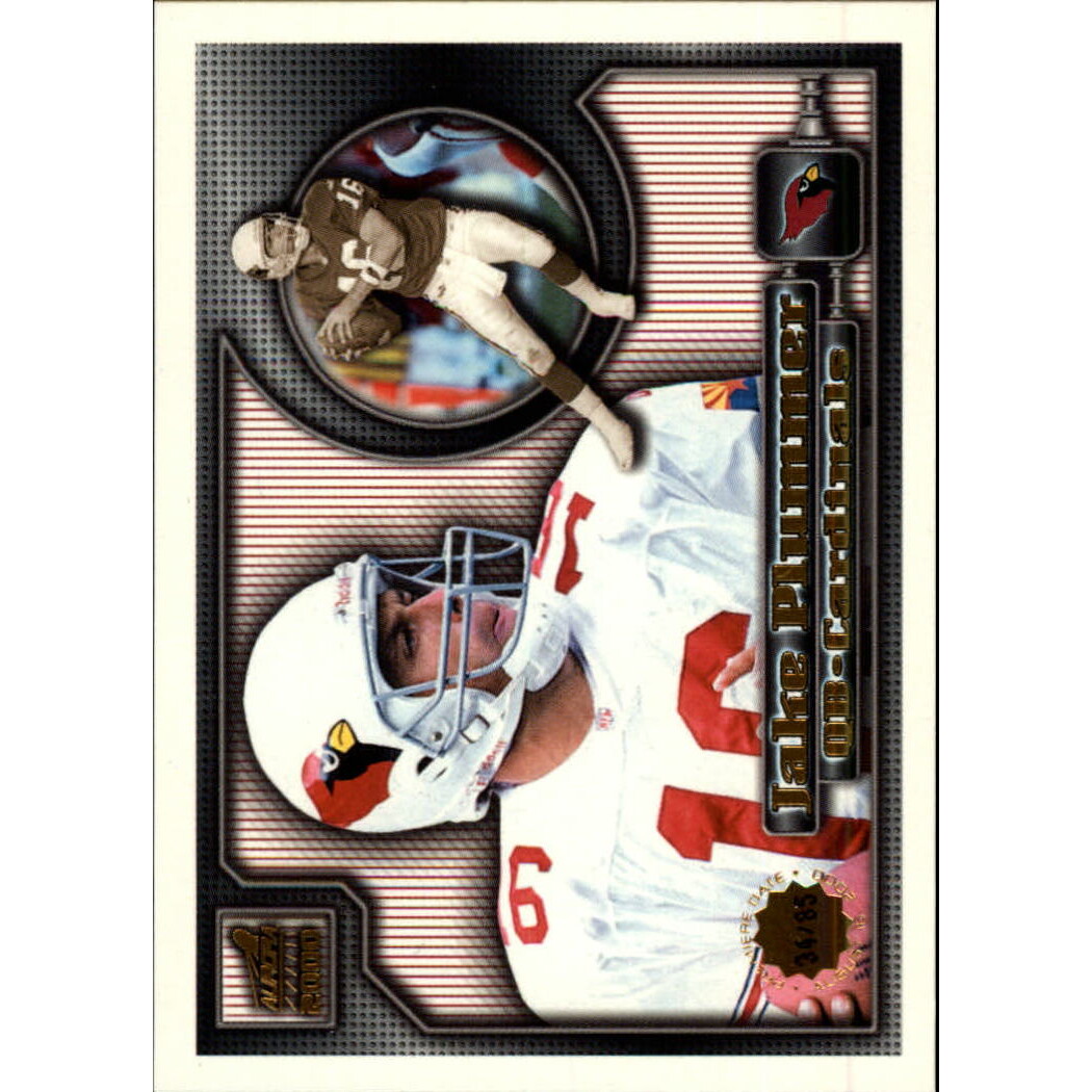 2000 Aurora Premiere Date Pinstripes #4 Jake Plummer