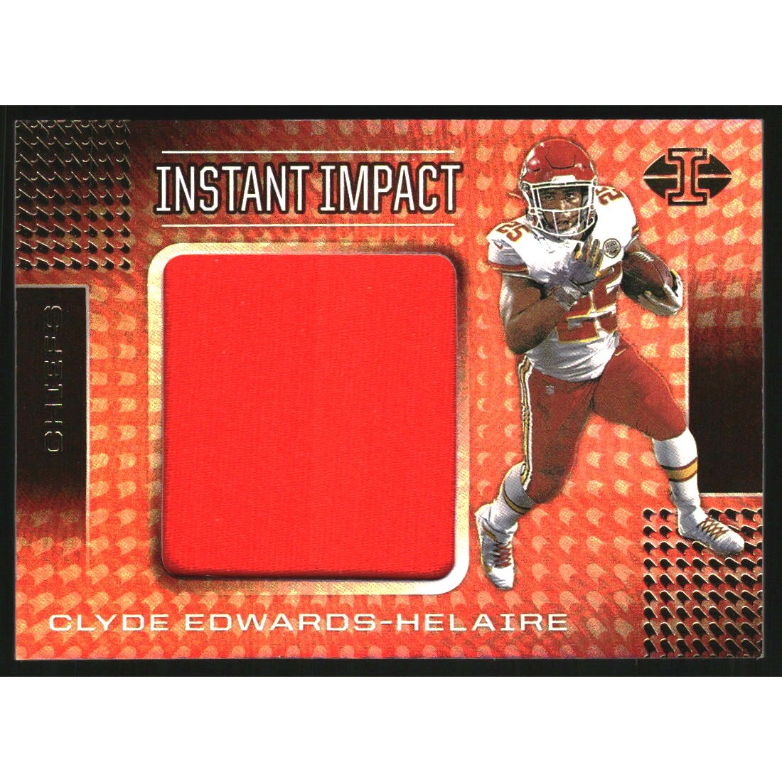 2020 Panini Illusions Instant Impact Jerseys #11 Clyde Edwards-Helaire