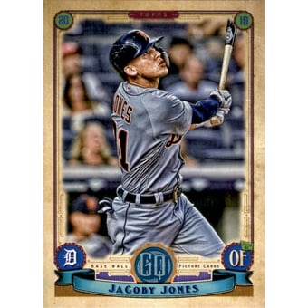 2019 Topps Gypsy Queen Bazooka Back #7 JaCoby Jones