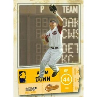 2005 Fleer Authentix Mezzanine #66 Adam Dunn