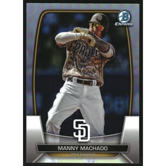 2023 Bowman Chrome Refractors #73 Manny Machado