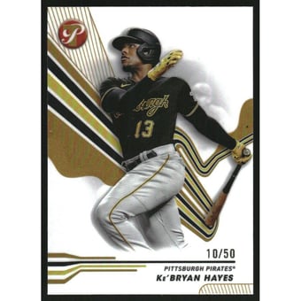 2024 Topps Pristine Gold Refractors #194 Ke'Bryan Hayes