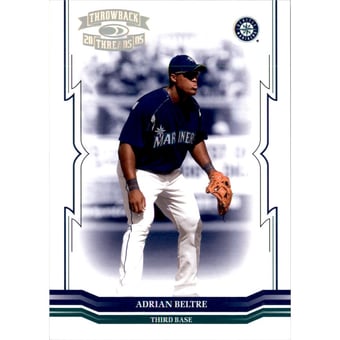 2005 Throwback Threads Gold #190 Adrian Beltre