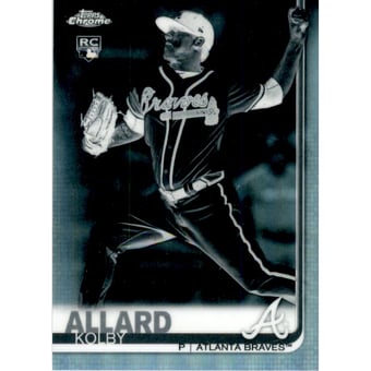 2019 Topps Chrome Negative Refractors #99 Kolby Allard