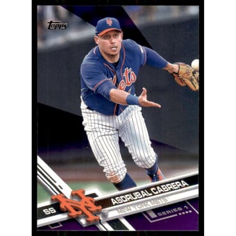 2017 Topps Toys R Us Purple Border #86 Asdrubal Cabrera