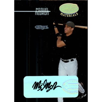 2005 Leaf Certified Materials #227 Miguel Negron NG AU RC